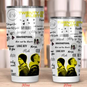 Twenty One Pilots Tumbler 20oz 30oz