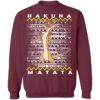Disney Lion King Pumba Ugly Christmas Sweater