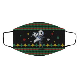 Nightmare Before Christmas Jack Skellington Face Mask