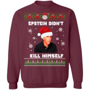 Epstein Didnt Kill Himself Ugly Christmas Sweater, Long Sleeve