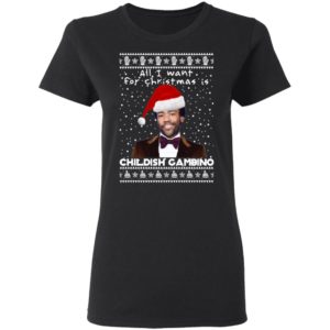 Childish Gambino Rapper Ugly Christmas Sweater