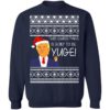 Donald Trump Quid Ho Ho Play On Words Ugly Christmas Sweater
