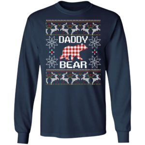 Daddy Bear Matching Family Season Ugly Christmas Sweater