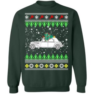 Citroen Traction Avant Classic Car Ugly Christmas Sweater