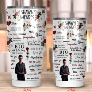 Shawn Mendes Tumbler 20oz 30oz