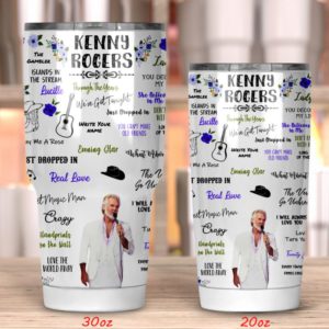 Kenny Rogers Tumbler 20oz 30oz