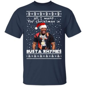 Busta Rhymes Rapper Ugly Christmas Sweater