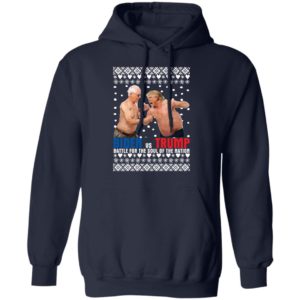 Biden vs Trump Battle For The Soul Of The Nation 3D Ugly Christmas Sweater