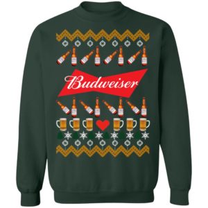 Budweiser Beer Funny Ugly Christmas Sweater Shirt