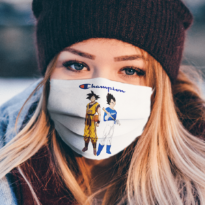 Goku los angeles lakers and vegeta los angeles dodgers champion face mask