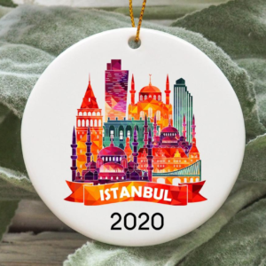 Istanbul City 2020 Christmas Tree Ornament