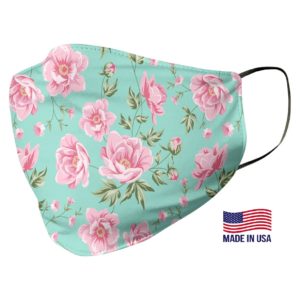 Floral Rose Pattern Face Mask