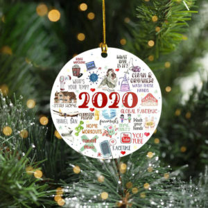 2020 To Do During Coronavirus Outbreak Tree Decoration Christmas Ornament