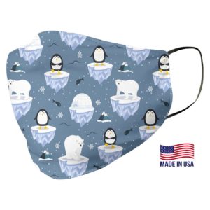 Penguin Bear Pattern Face Mask