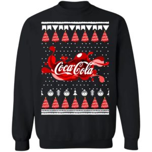 Coca Cola Funny Ugly Christmas Tree Sweatshirt