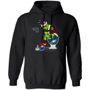 Santa Grinch Washington Redskins Shit On Other Teams Christmas Sweater, Shirt