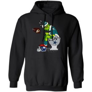 Santa Grinch Philadelphia Eagles Shit On Other Teams Christmas Sweater, Shirt