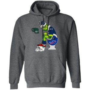 Santa Grinch New England Patriots Shit On Other Teams Christmas Sweater, Shirt