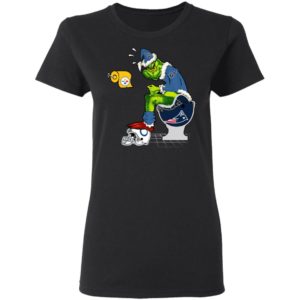 Santa Grinch Tennessee Titans Shit On Other Teams Christmas Sweater, Shirt