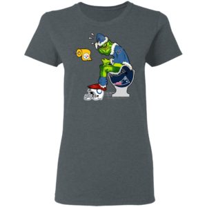 Santa Grinch Tennessee Titans Shit On Other Teams Christmas Sweater, Shirt