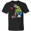 Santa Grinch Minnesota Vikings Shit On Other Teams Christmas Sweater, Shirt
