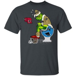 Santa Grinch New Orleans Saints Shit On Other Teams Christmas Sweater, Shirt