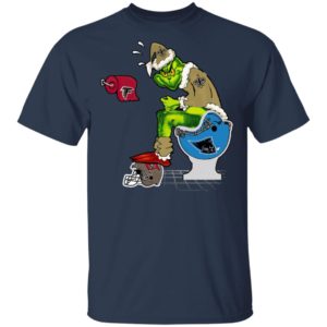 Santa Grinch New Orleans Saints Shit On Other Teams Christmas Sweater, Shirt