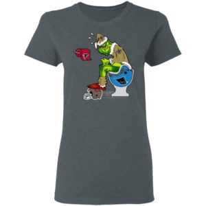 Santa Grinch New Orleans Saints Shit On Other Teams Christmas Sweater, Shirt