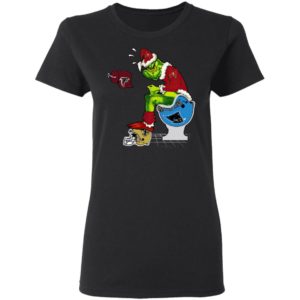 Santa Grinch Tampa Bay Buccaneers Shit On Other Teams Christmas Sweater, Shirt