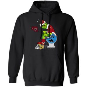 Santa Grinch Tampa Bay Buccaneers Shit On Other Teams Christmas Sweater, Shirt