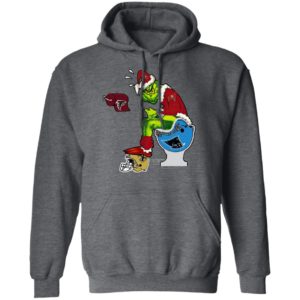 Santa Grinch Tampa Bay Buccaneers Shit On Other Teams Christmas Sweater, Shirt