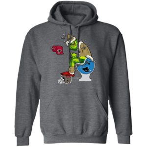 Santa Grinch New Orleans Saints Shit On Other Teams Christmas Sweater, Shirt