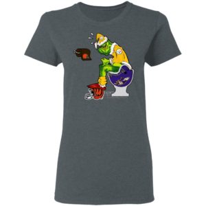 Santa Grinch Pittsburgh Steelers Shit On Other Teams Christmas Sweater, Shirt
