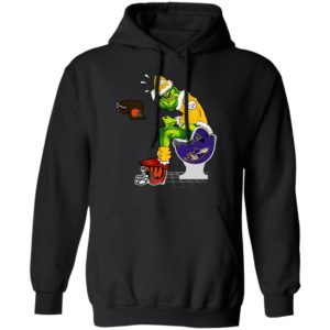 Santa Grinch Pittsburgh Steelers Shit On Other Teams Christmas Sweater, Shirt