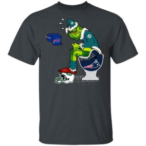 Santa Grinch Miami Dolphins Shit On Other Teams Christmas Sweater, Shirt