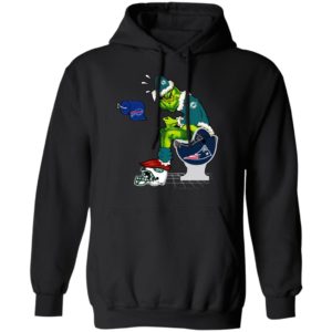 Santa Grinch Miami Dolphins Shit On Other Teams Christmas Sweater, Shirt