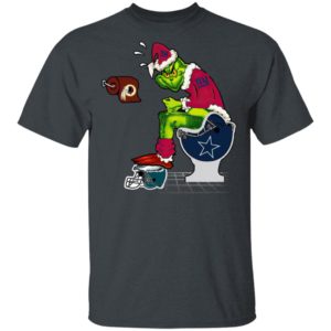 Santa Grinch New York Giants Shit On Other Teams Christmas Sweater, Shirt