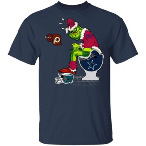 Santa Grinch New York Giants Shit On Other Teams Christmas Sweater, Shirt