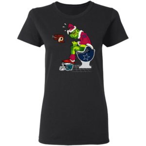 Santa Grinch New York Giants Shit On Other Teams Christmas Sweater, Shirt