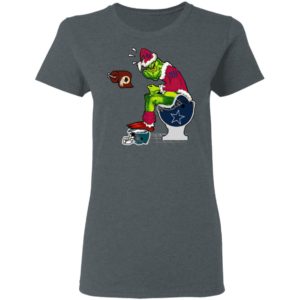Santa Grinch New York Giants Shit On Other Teams Christmas Sweater, Shirt