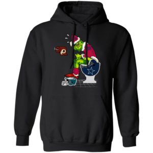 Santa Grinch New York Giants Shit On Other Teams Christmas Sweater, Shirt