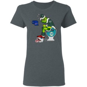 Santa Grinch New York Jets Shit On Other Teams Christmas Sweater, Shirt