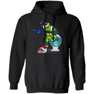 Santa Grinch New York Jets Shit On Other Teams Christmas Sweater, Shirt