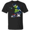 Santa Grinch Detroit Lions Shit On Other Teams Christmas Sweater, Shirt