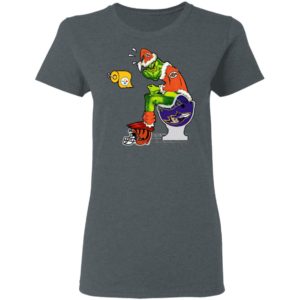 Santa Grinch Cincinnati Bengals Shit On Other Teams Christmas Sweater, Shirt