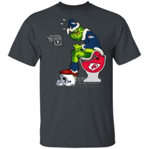 Santa Grinch Denver Broncos Shit On Other Teams Christmas Sweater, Shirt