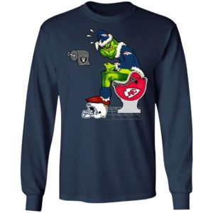 Santa Grinch Denver Broncos Shit On Other Teams Christmas Sweater, Shirt