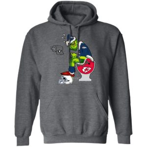 Santa Grinch Denver Broncos Shit On Other Teams Christmas Sweater, Shirt