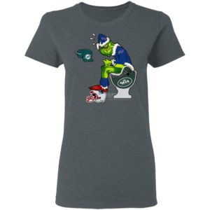 Santa Grinch Buffalo Bills Shit On Other Teams Christmas Sweater, Shirt