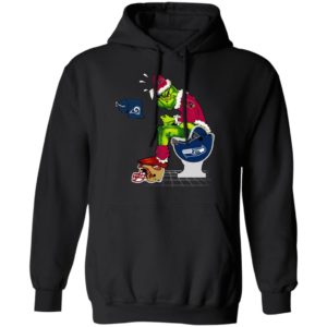 Santa Grinch Arizona Cardinals Shit On Other Teams Christmas Sweater, Shirt